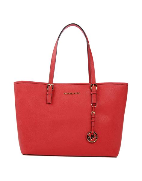 michael kors red tote bag uk|Michael Kors red messenger bag.